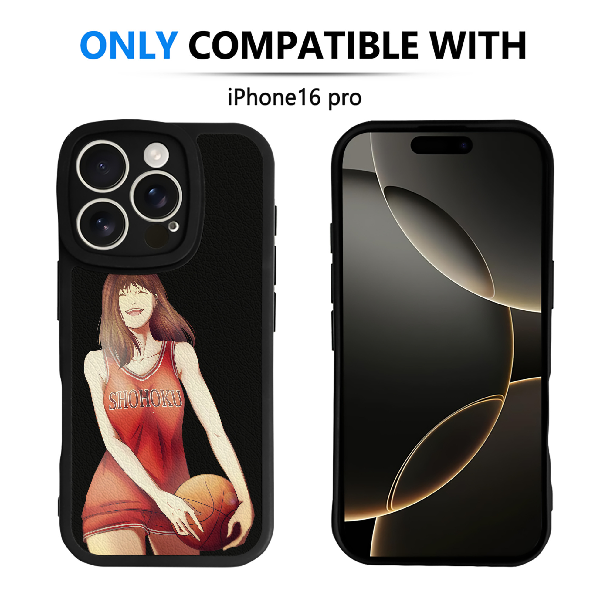 （画像用） SLAM DUNK／スラムダンク 【iPhone 16シリーズ対応】シリコンスマホケース（レザー調） 材質：シリコン